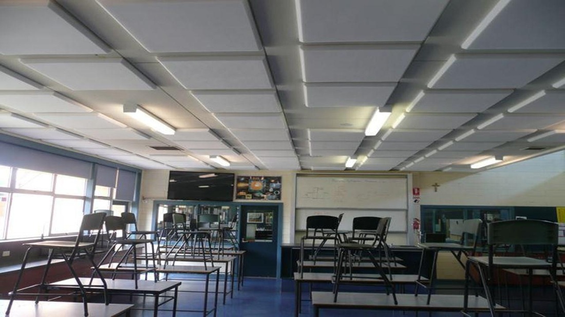 Acoustic Panels keeping classrooms quiet